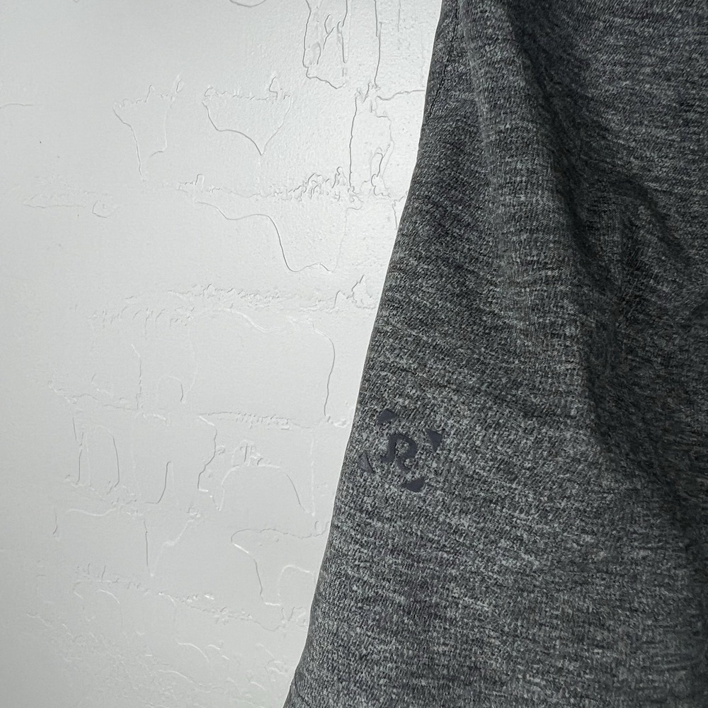 Lululemon T.H.E Short 9" Lined Mens L Heathered Gray Performance Gym M7AAUS - Picture 4 of 11
